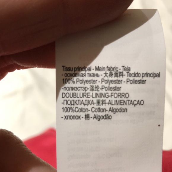 Lili Gaufrette melon white 3T dress NWT satin poly - Picture 5 of 8